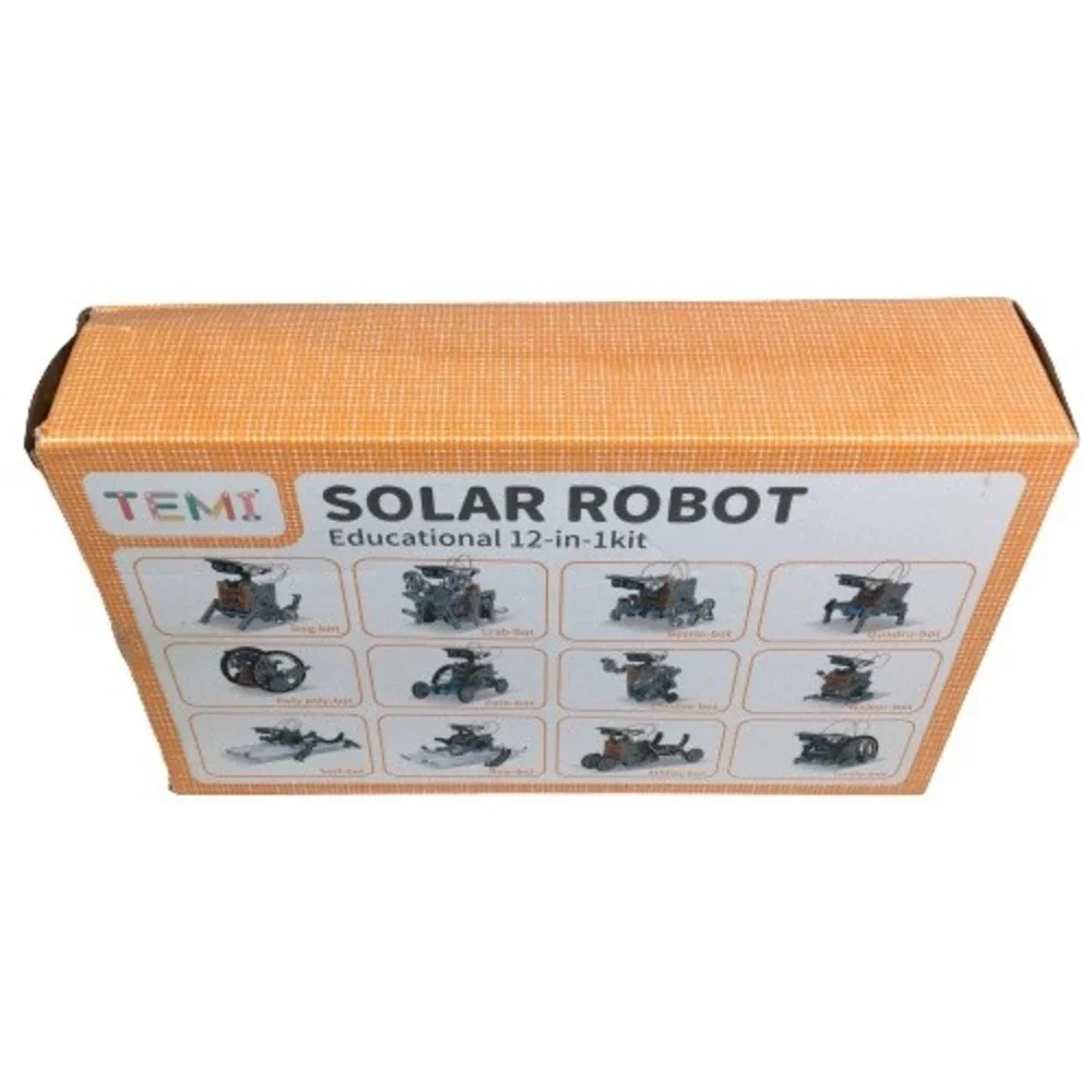 TEMI STEM Solar Robot Kit for Kids 12-in-1 Educational STEM Science Experiment